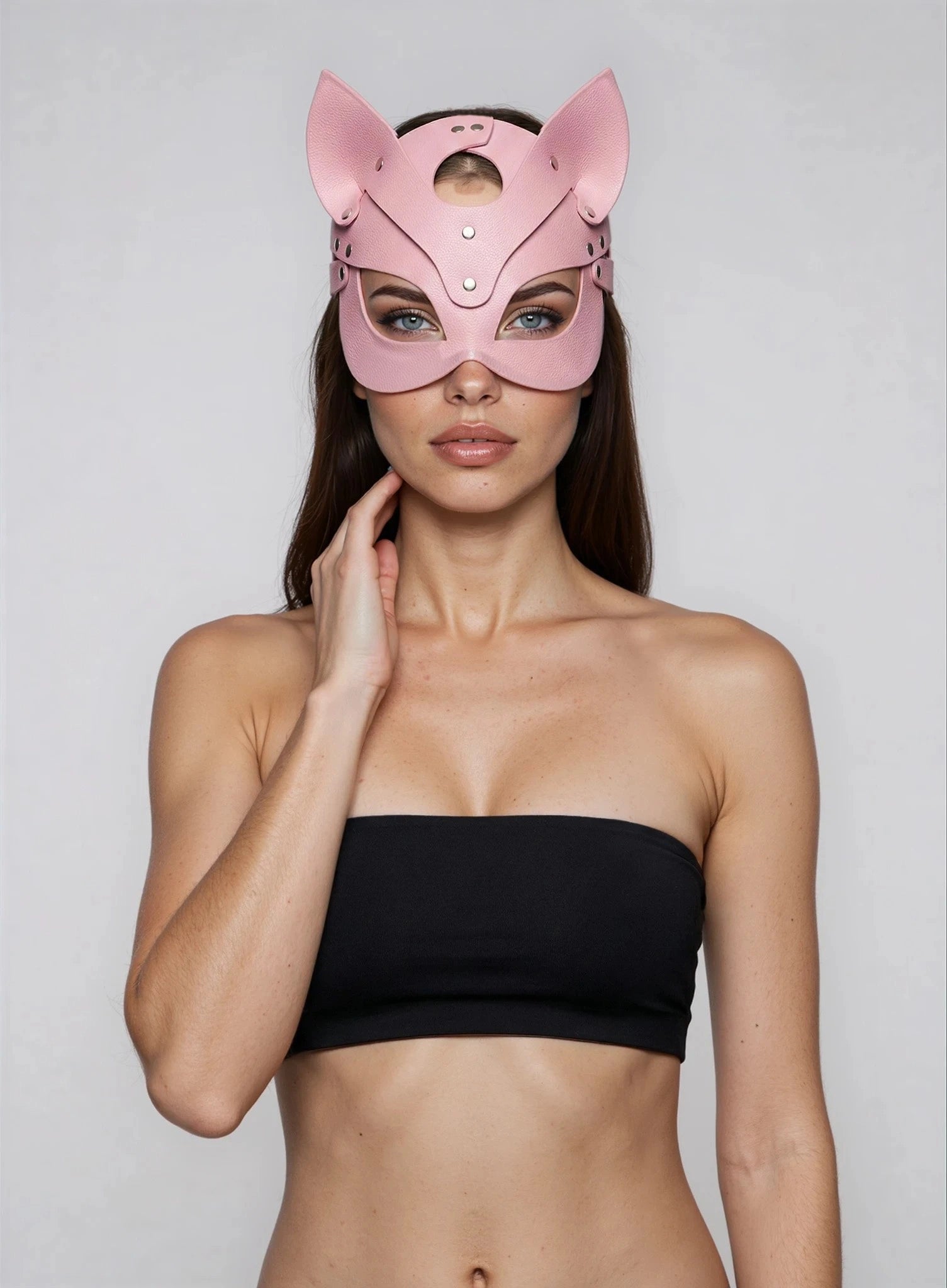 Masque Piggy Rose