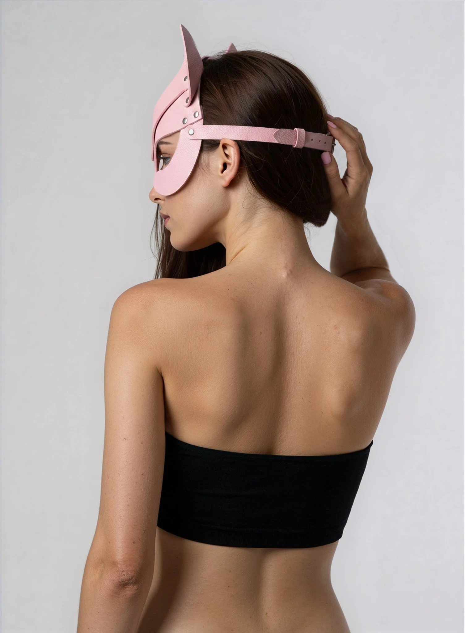 Masque Piggy Rose